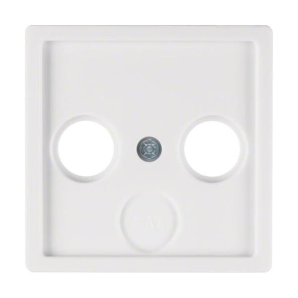 PLACA TV-FM-SAT Q.1 BLANCO POLAR