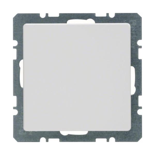 PLACA CIEGA Q.1 CON BASTIDOR BLANCO POLAR