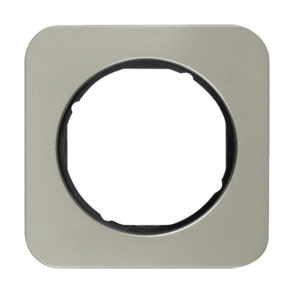 MARCO R1 ACERO CON 1 ELEMENTO NEGRO