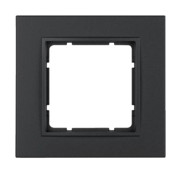 MARCO B7 CON 1 ELEMENTO ANTRACITA MATE