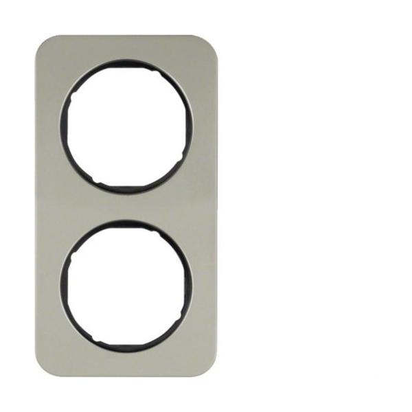 MARCO R1 ACERO CON 2 ELEMENTOS NEGRO