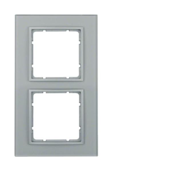 MARCO CON 2 ELEMENTOS B7 VÍDRIO ALUMINIO