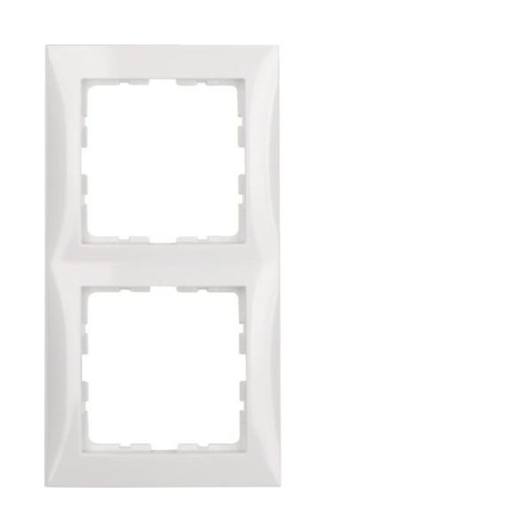 MARCO CON 2 ELEMENTOS 1 BRILLO BLANCO POLAR