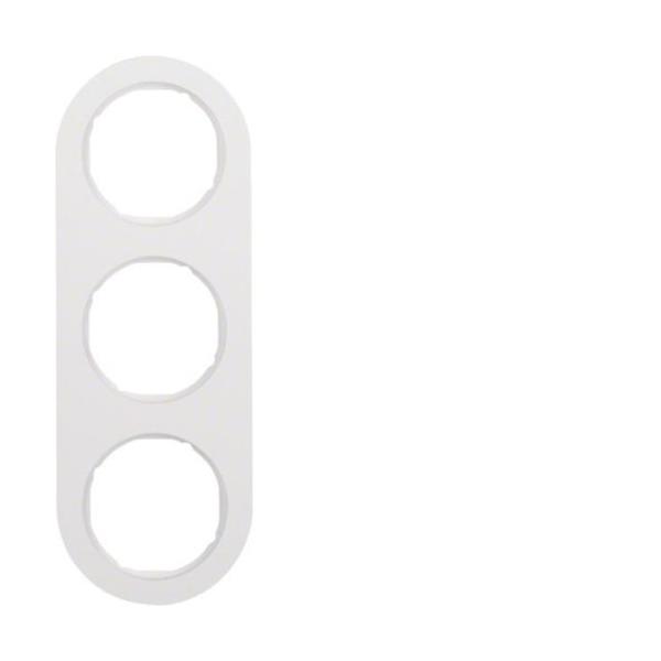 MARCO RCLASSIC CON 3 ELEMENTOS BLANCO POLAR BRILLO