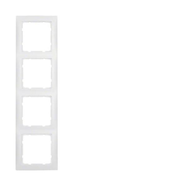 MARCO 80x80 CON 4 ELEMENTOS S1 BLANCO POLAR