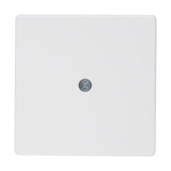 PLACA SALIDA CABLE Q.1 BLANCO POLAR