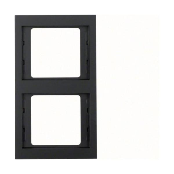 MARCO CON 2 ELEMENTOS VERTICAL K1 ANTRACITA