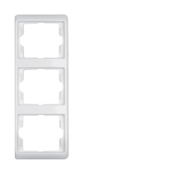 MARCO BLANCO POLAR CON 3 ELEMENTOS VERTICALES ARSYS PLÁSTICO