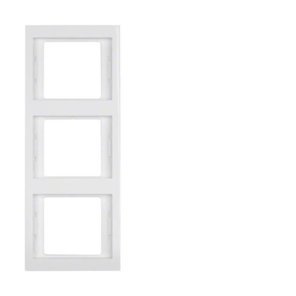 MARCO CON 3 ELEMENTOS VERTICALES K1 BLANCO POLAR