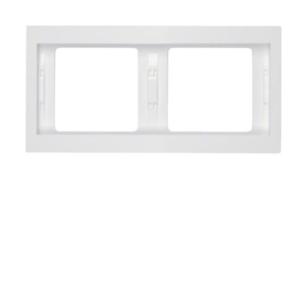 MARCO CON 2 ELEMENTOS HORIZONTAL K1 BLANCO POLAR