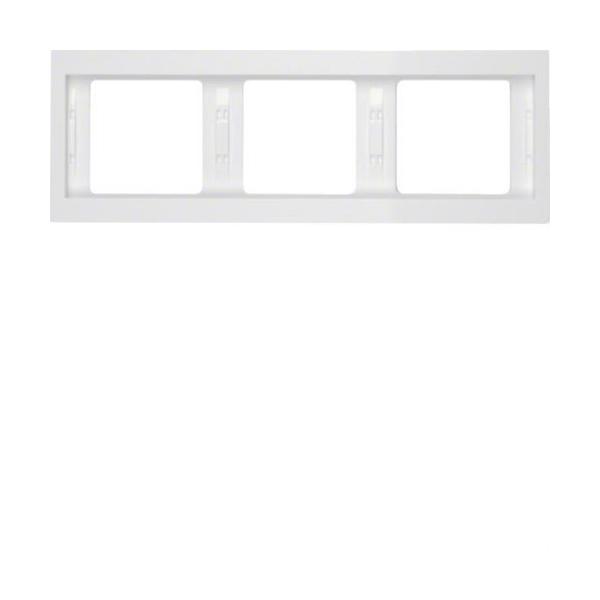 MARCO CON 3 ELEMENTOS HORIZONTALES K1 BLANCO POLAR