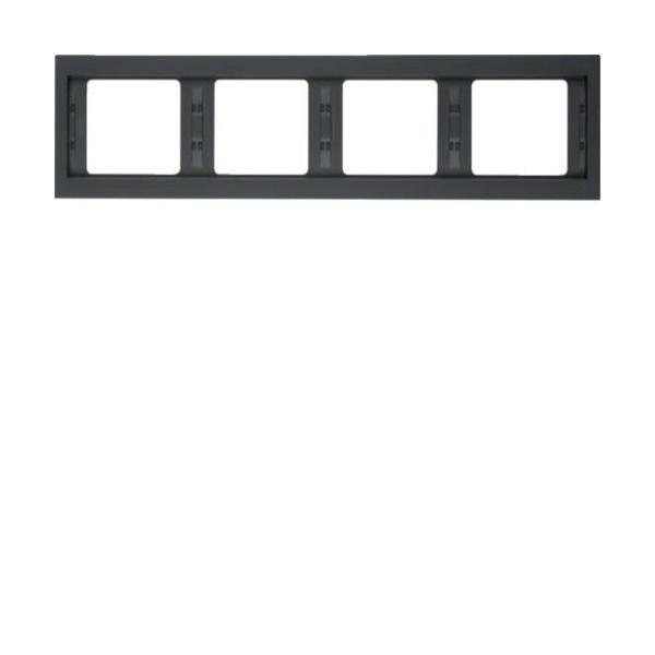 MARCO CON 4 ELEMENTOS HORIZONTALES K1 ANTRACITA