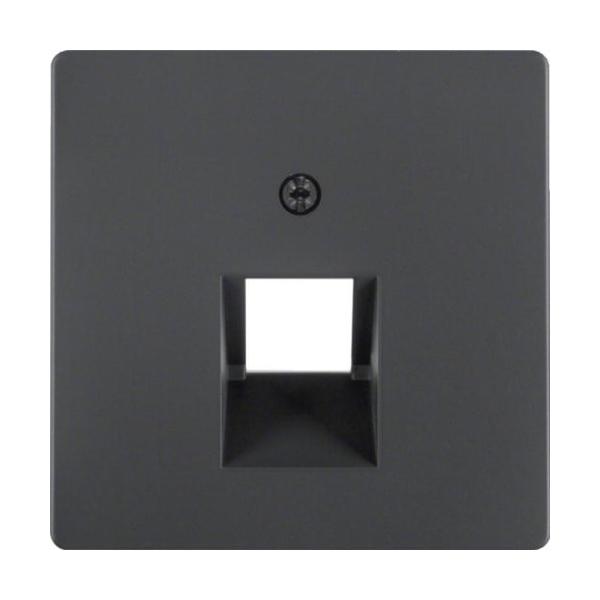 PLACA CENTRAL TOMA TELÉFONO RED Q.1/Q3 ANTRACITA