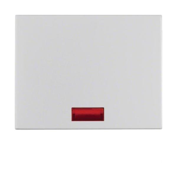 TECLA CON LENTE PARA INTERRUPTOR K5 ALUMINIO