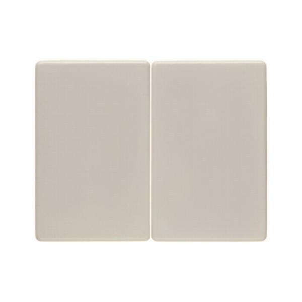 TECLA DOBLE PLÁSTICO BLANCO ARSYS