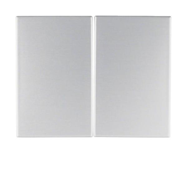 TECLA SIN LENTE PARA MECANISMO DOBLE K5 ALUMINIO