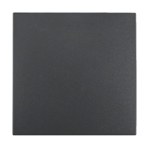 TECLA SIN LENTE PARA MECANISMO SIMPLE B1 ANTRACITA