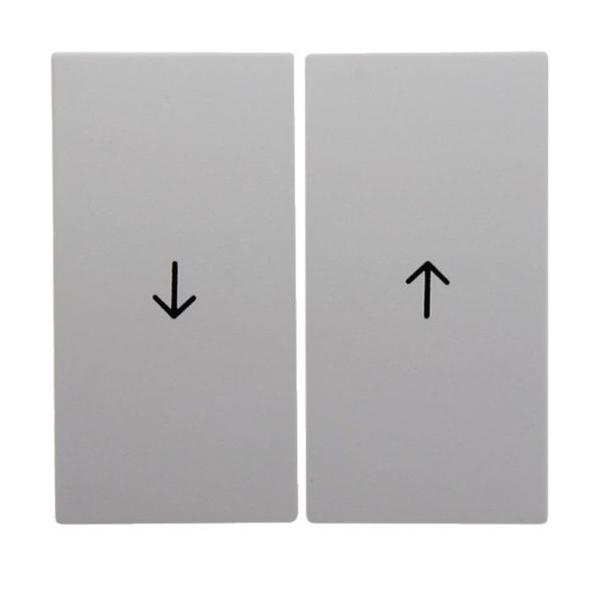 DOBLE TECLA FLECHAS PARA PERSIANA B1 BLANCO POLAR