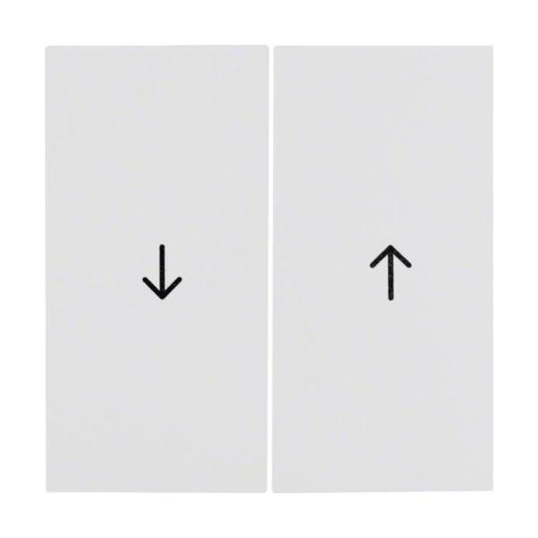 DOBLE TECLA FLECHAS PARA PERSIANA 1 BLANCO POLAR