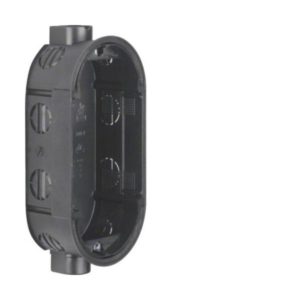 CAJA EMPOTRAR OVALADA TS PARA PARED MACIZA