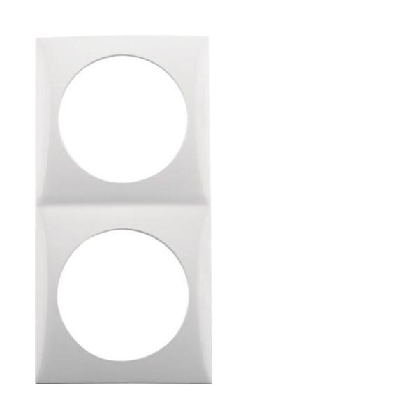 MARCO CON 2 ELEMENTOS INTEGRO BRILLO BLANCO POLAR