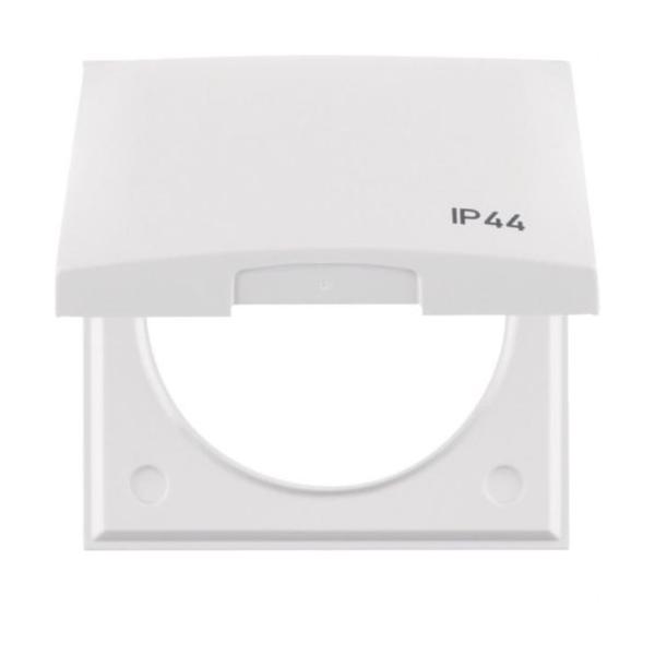 MARCO CON TAPA+TEXTO IP44 IMPRESO BLANCO POLAR