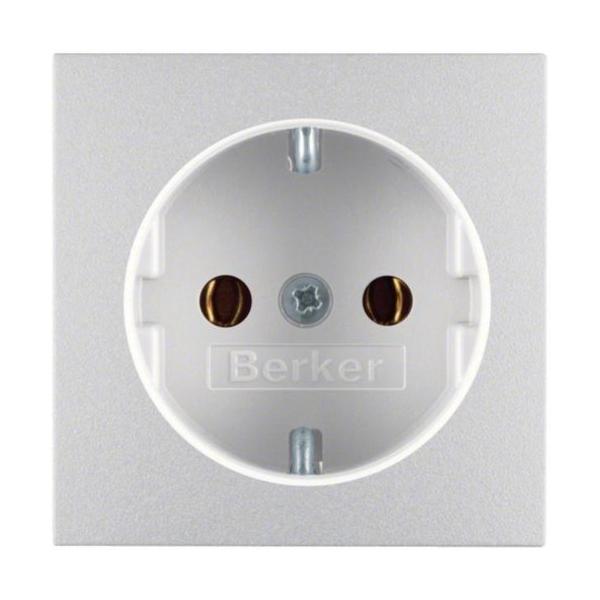 TAPA SCHUKO S/B PROTECCIÓN INFANTIL ALUMINIO