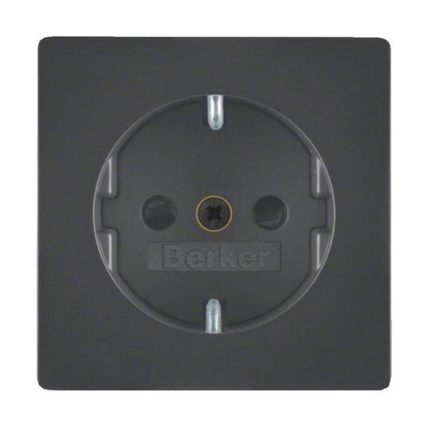 TAPA SCHUKO QX PROTECCIÓN INFANTIL ANTRACITA