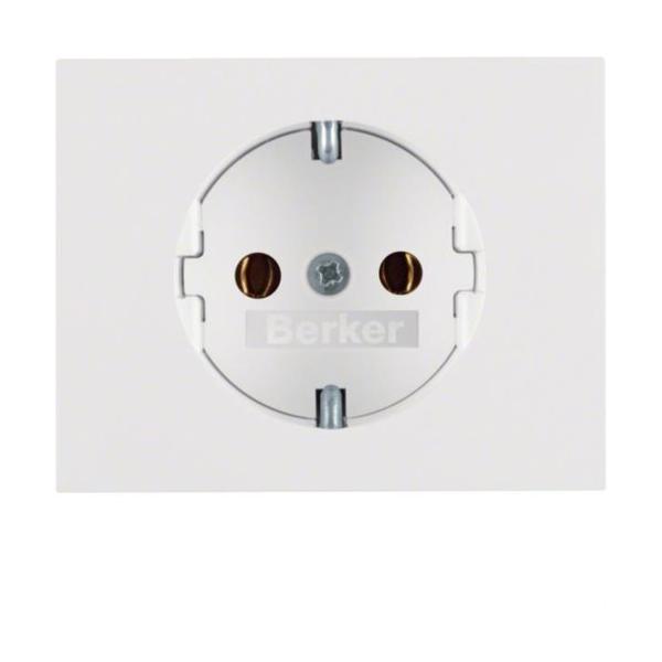 TAPA SCHUKO K1 PROTECCIÓN INFANTIL BLANCO POLAR