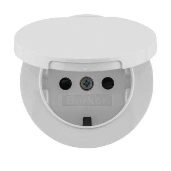 TAPA SCHUKO BISAGRA RX PROTECCIÓN INFANTIL BLANCO POLAR