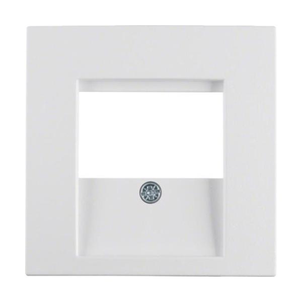 TAPA TOMA USB CARGA BLANCO POLAR MATE