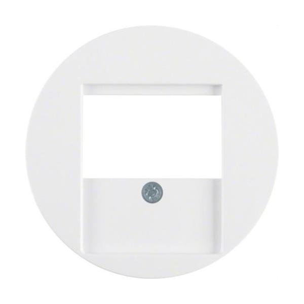 TAPA CARGADOR USB R1/R3 BLANCO POLAR BRILLO