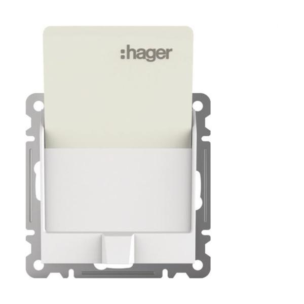 TARJETERO DE HOTEL BLANCO POLAR