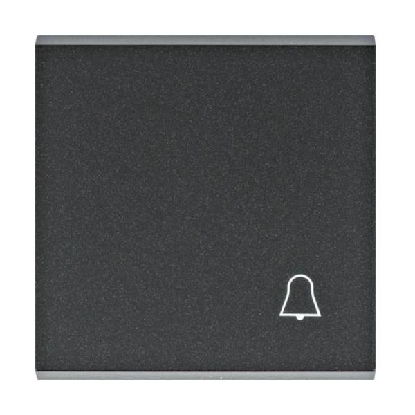 TECLA CON SÍMBOLO "CAMPANA" LUMINA NEGRO