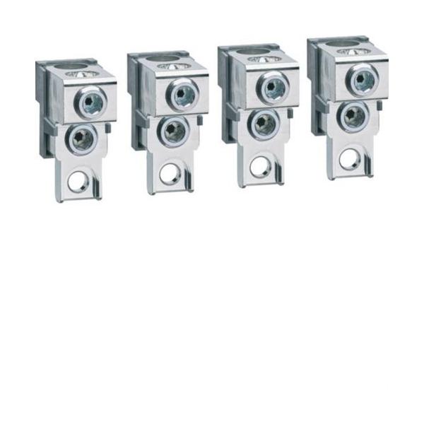BORNE PARA 2/4 CABLES CU/AL P250 4P 2x95-120mm²