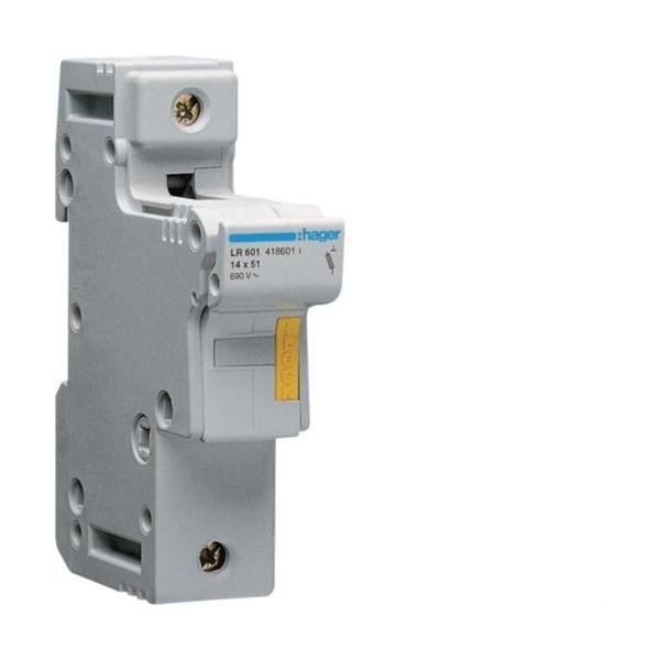 PORTAFUSIBLE 14x51 50A 1P