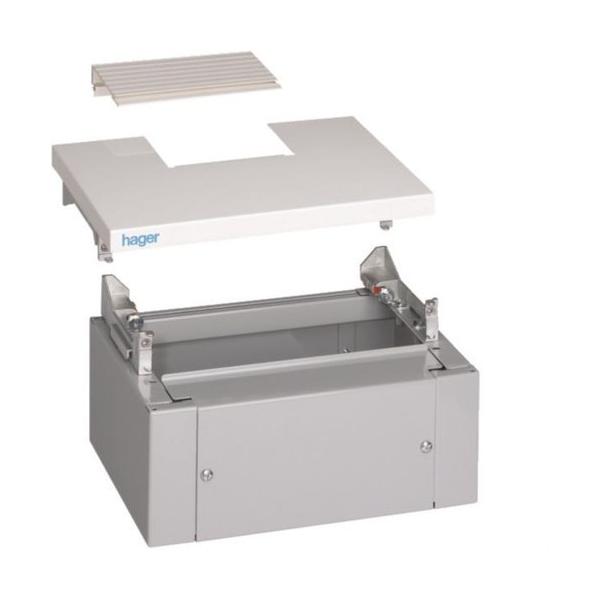 PANEL SUPERIOR Y ZÓCALO PARA ARMARIOS Quadro4 DE 370mm ANCHO IP40