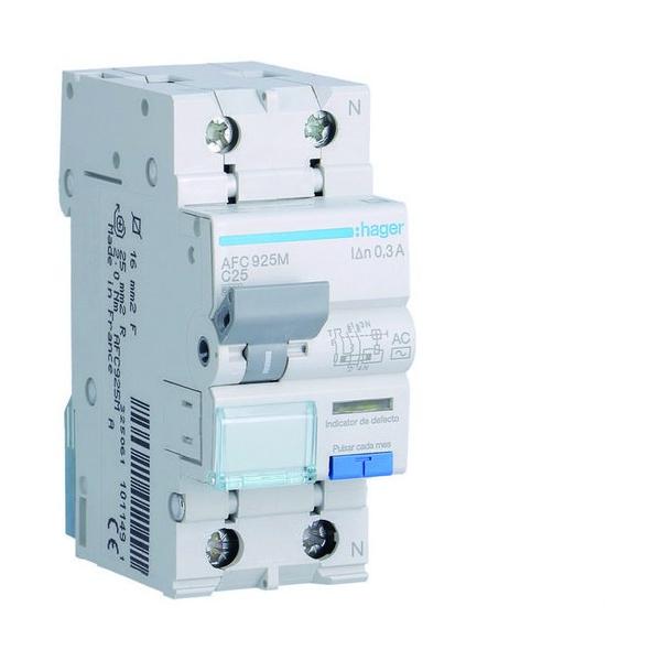 INTERRUPTOR AUTOMTICO DIFERENCIAL 1P+N C-25A 300mA