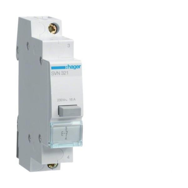 PULSADOR 16A 250V 1NC