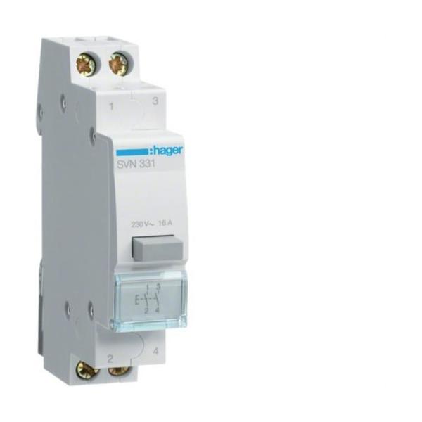 PULSADOR 16A 250V 2NA