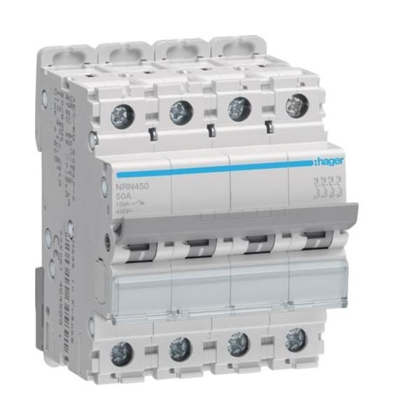 INTERRUPTOR MAGNÉTICO TETRAPOLAR 50A CURVA-C