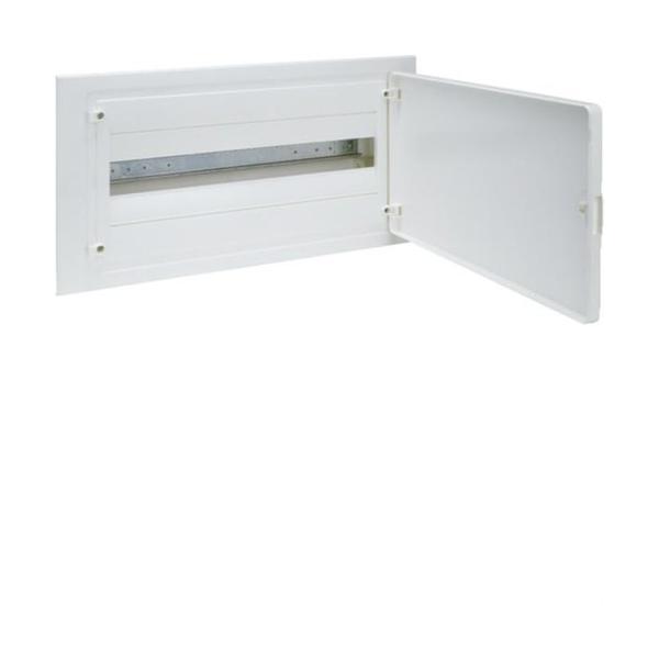 CAJA EMPOTRAR GOLF VF 1 FILA 18 MÓDULOS PUERTA BLANCA REGLETA QC