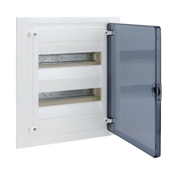 CAJA EMPOTRAR GOLF VF CON 2 FILAS 24 MÓDULOS TRANSPARENTE REGLETA