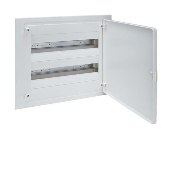 CAJA EMPOTRAR GOLF VF 2 FILAS 36 MÓDULOS PUERTA BLANCA REGLETA QC