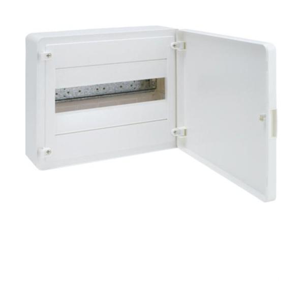 CAJA DE SUPERFICIE GOLF VF CON 1 FILA 12 MÓDULOS OPACA BLANCA