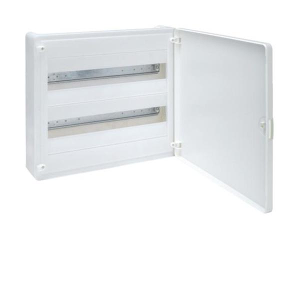 CAJA DE SUPERFICIE GOLF VF CON 3 FILAS 54 MÓDULOS OPACA BLANCA+QC