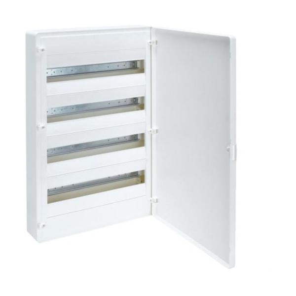 CAJA DE SUPERFICIE GOLF VF CON 4 FILAS 72 MÓDULOS OPACA BLANCA+QC