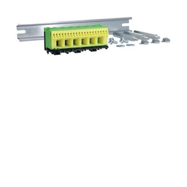 PLETINA TOMA TIERRA 250mm CON SOPORTE PARA CONEXIÓN QUICK CONNECT