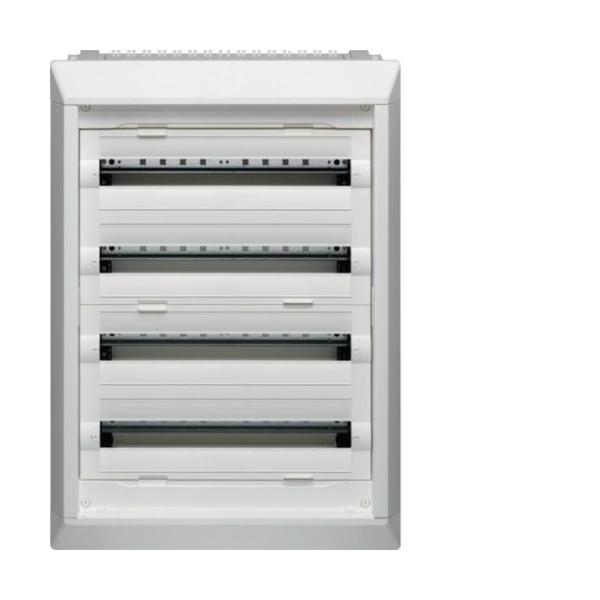 CAJA DISTRIBUCIÓN EMPOTRABLE VEGA-D CON 4 FILAS 96 MÓDULOS SIN PUERTA