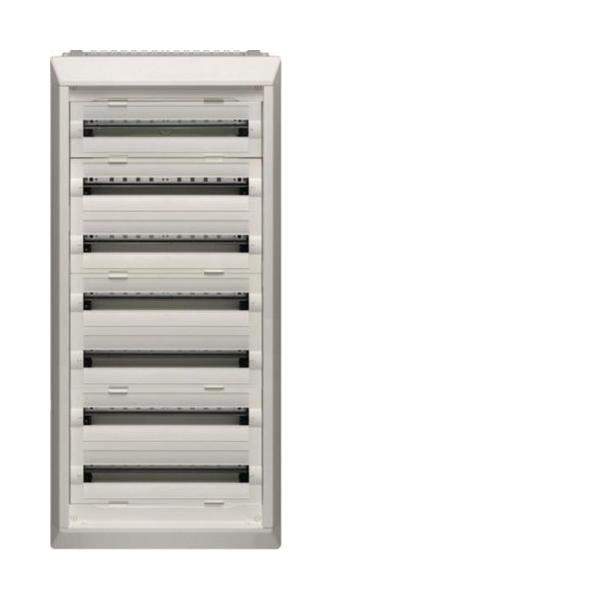 CAJA DISTRIBUCIÓN EMPOTRABLE VEGA-D CON 7 FILAS 168 MÓDULOS SIN PUERTA